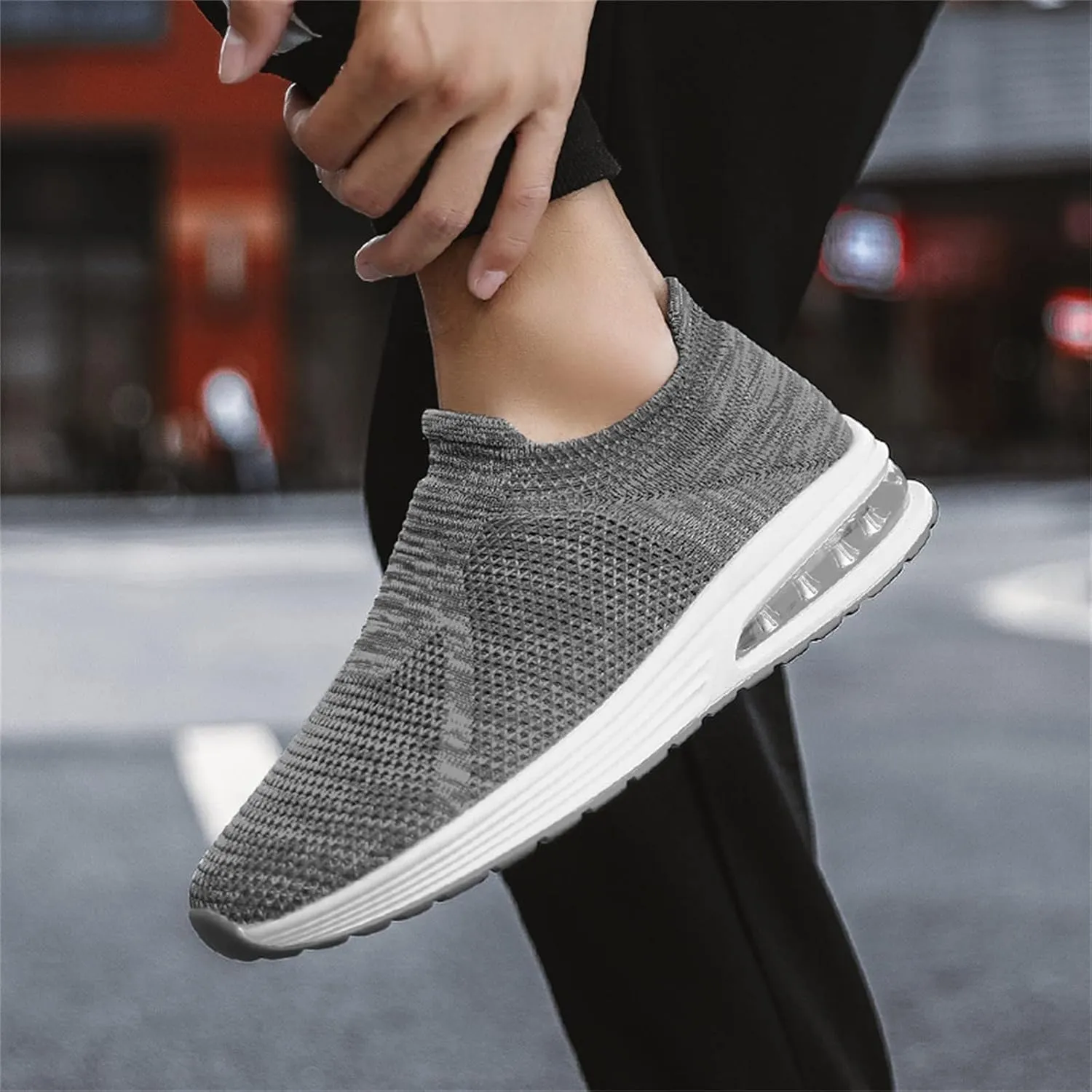 Arch Support Non Slip Minimalist Shoes for Men Non Slip Lightweight Workout Shoe Men's Comfortable Canvas Shoes