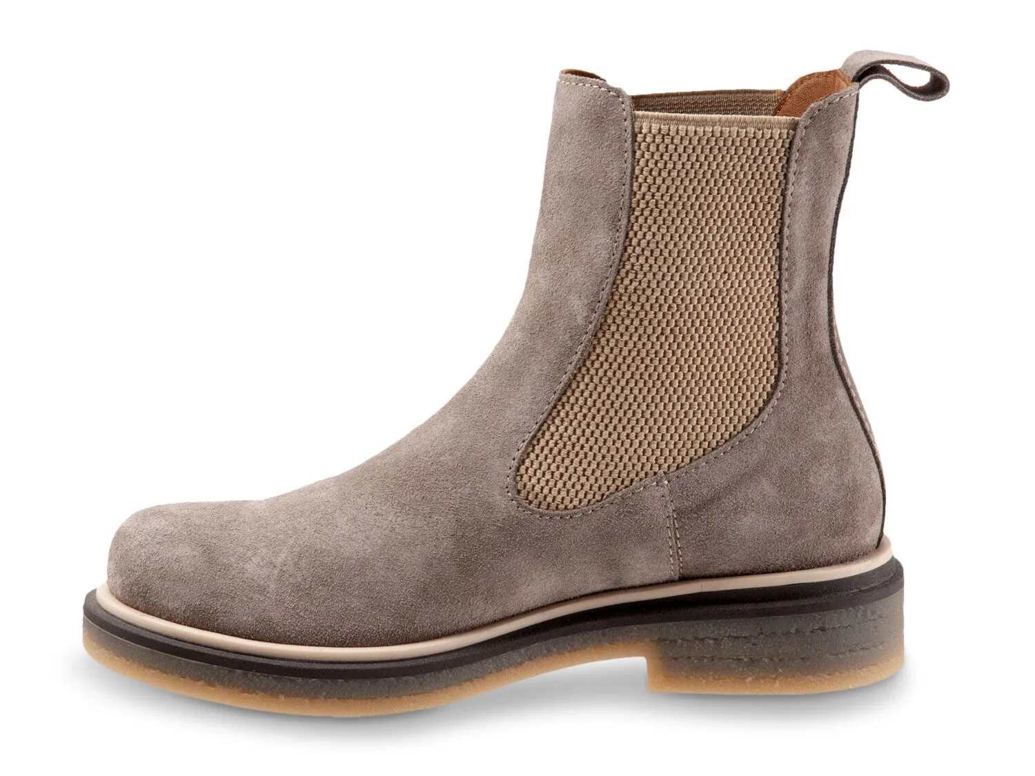 Bueno Wanda Chelsea boots, taupe
