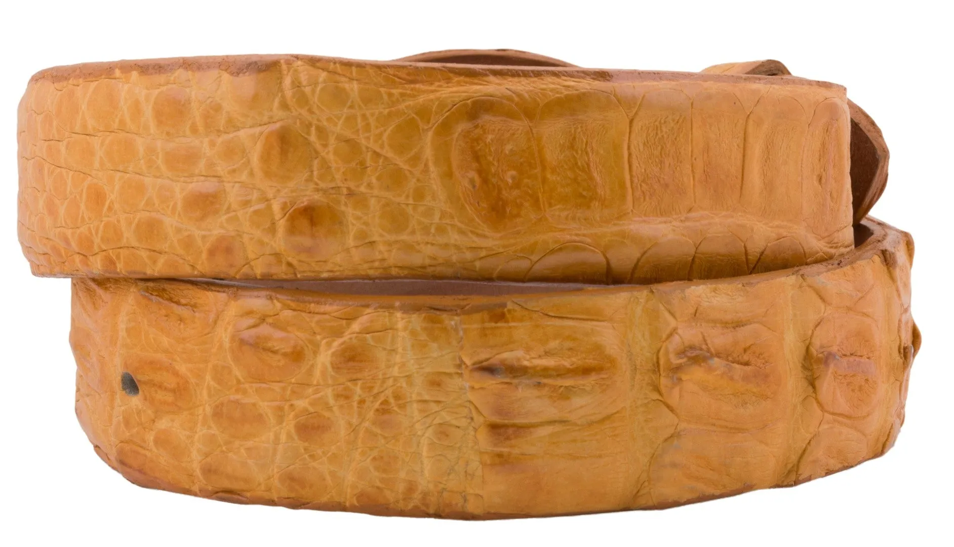 Kids Buttercup Western Cowboy Belt Crocodile Skin - Rodeo Buckle