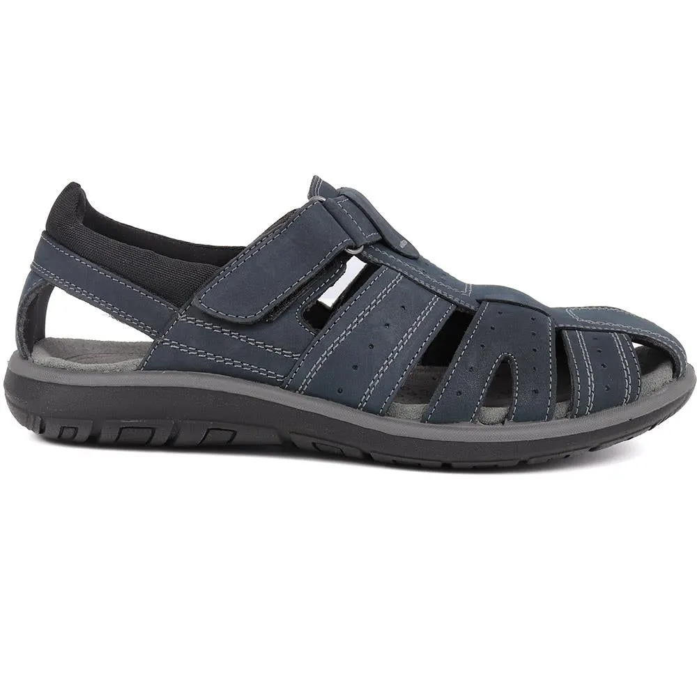 Leather Touch Fastening Sandal - DDIN31013 / 317 730