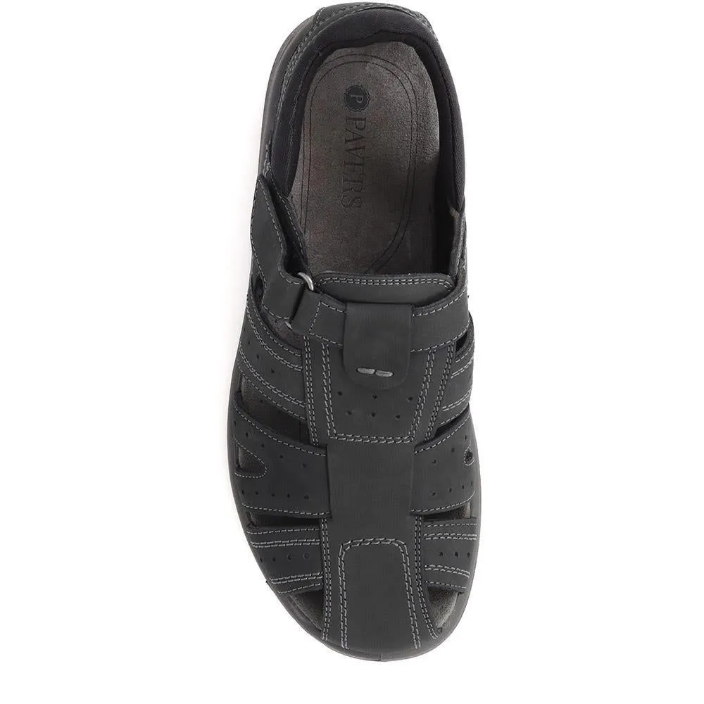 Leather Touch Fastening Sandal - DDIN31013 / 317 730