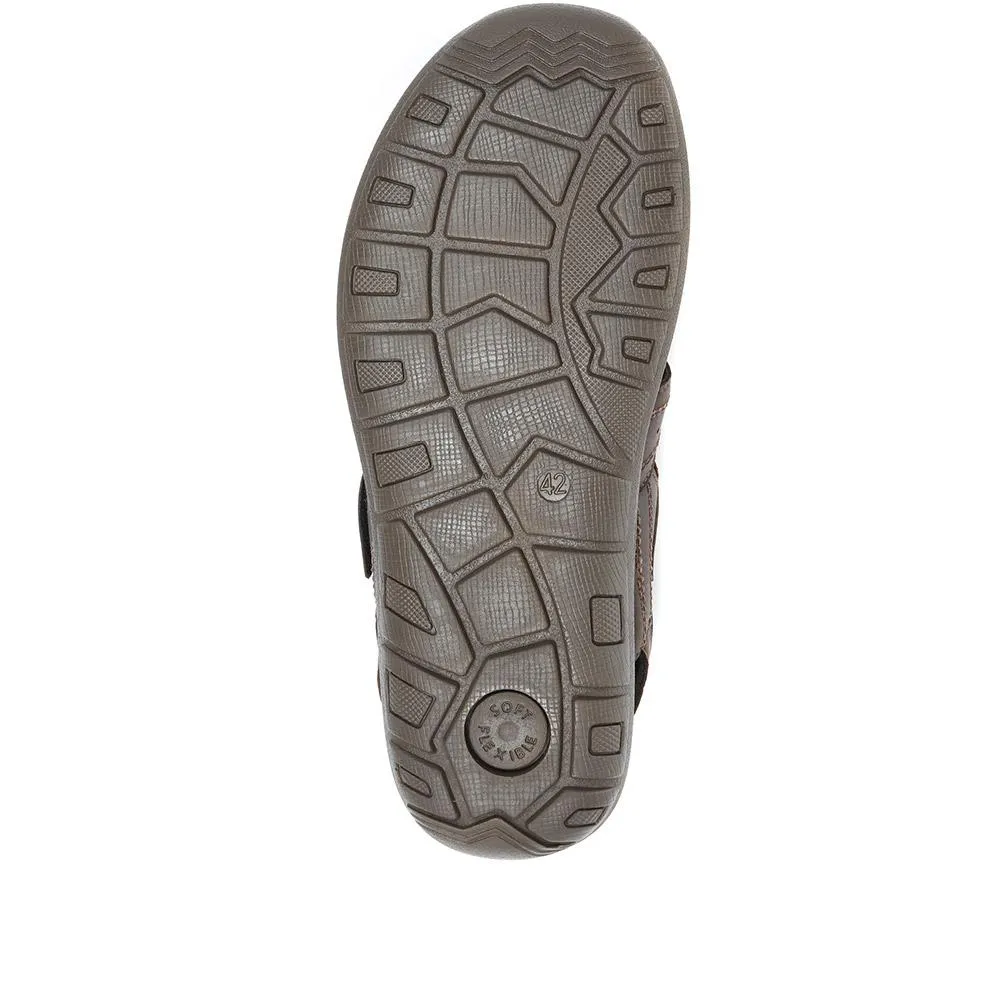 Leather Touch Fastening Sandal - DDIN31013 / 317 730