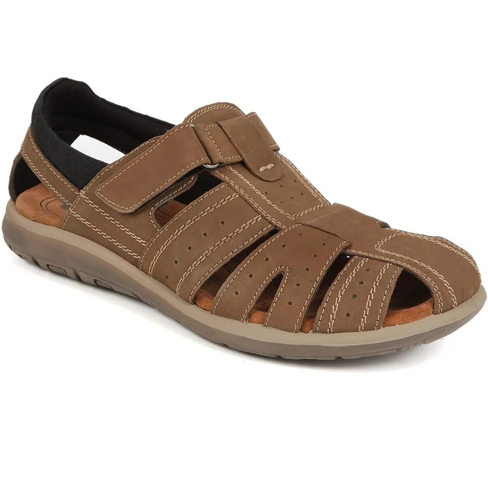 Leather Touch Fastening Sandal - DDIN31013 / 317 730