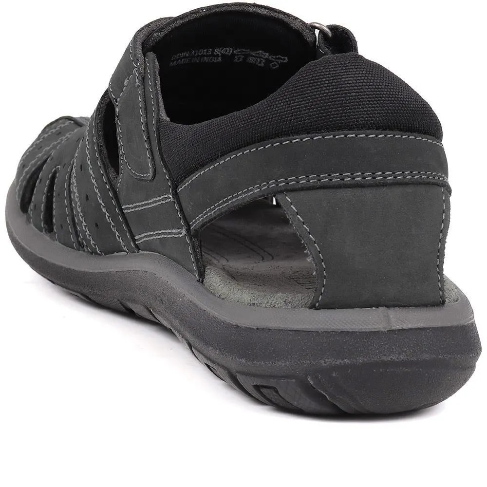 Leather Touch Fastening Sandal - DDIN31013 / 317 730