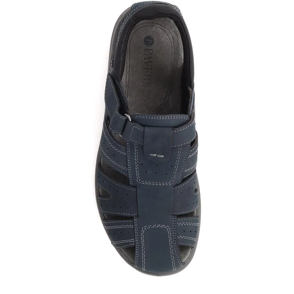 Leather Touch Fastening Sandal - DDIN31013 / 317 730