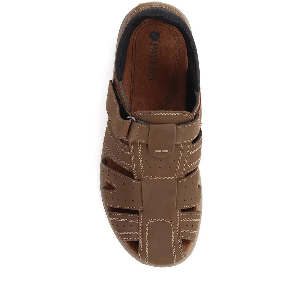 Leather Touch Fastening Sandal - DDIN31013 / 317 730