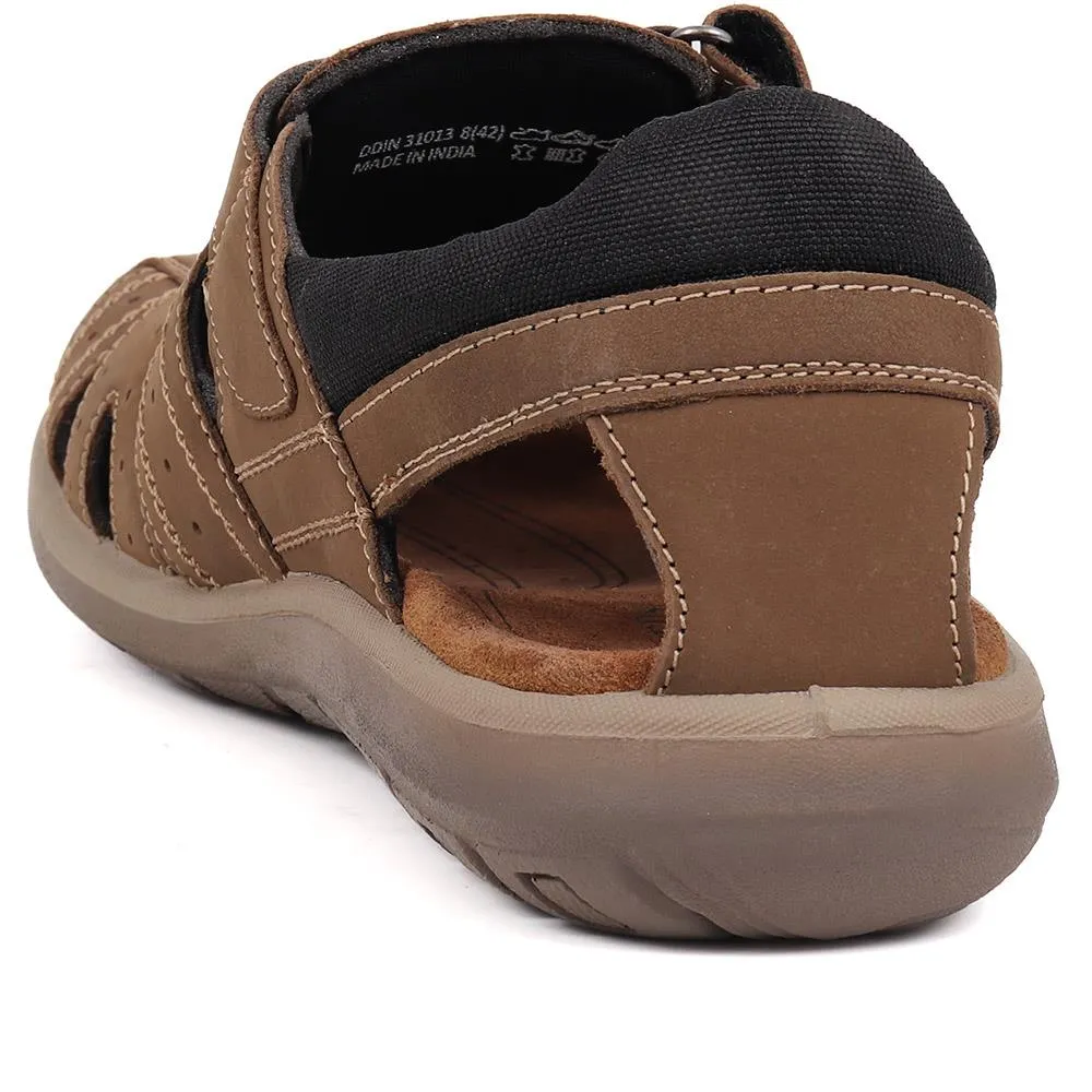 Leather Touch Fastening Sandal - DDIN31013 / 317 730