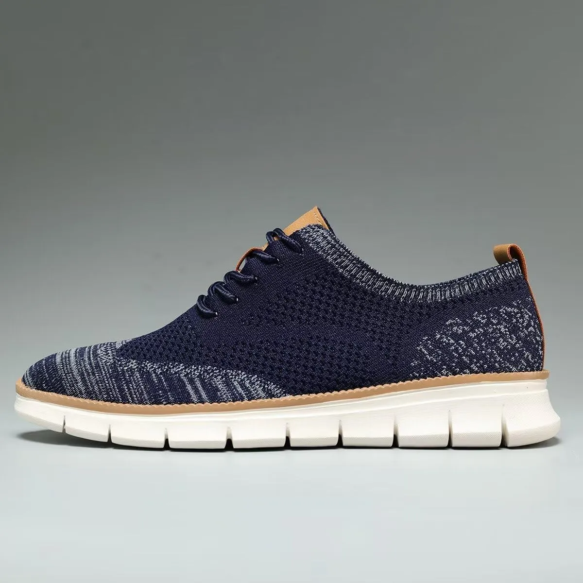 Mens Casual Dress Shoes Fashion Walking Sneakers Mesh Business Oxfords Work Lightweight Soft Sole