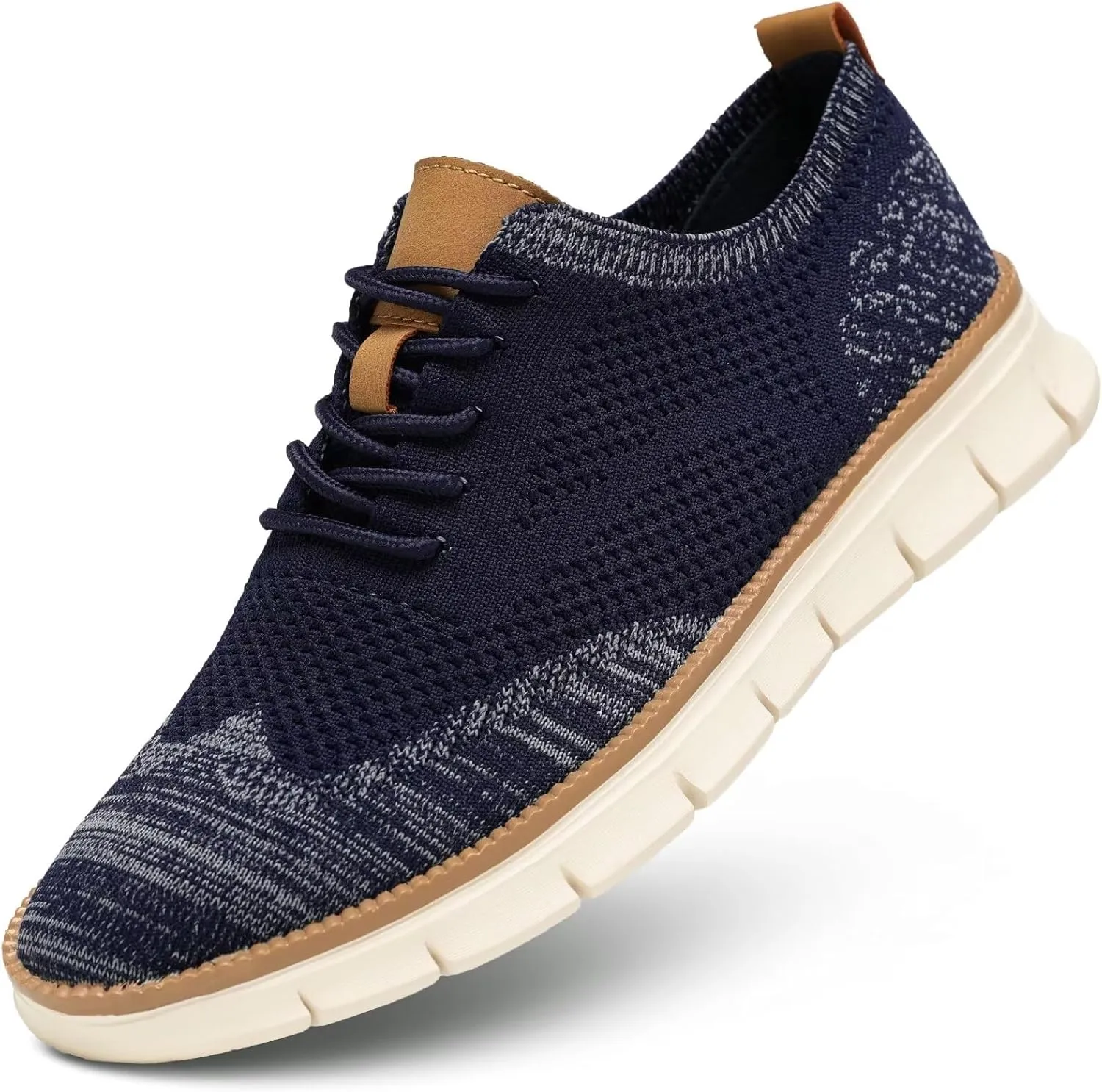 Mens Casual Dress Shoes Fashion Walking Sneakers Mesh Business Oxfords Work Lightweight Soft Sole