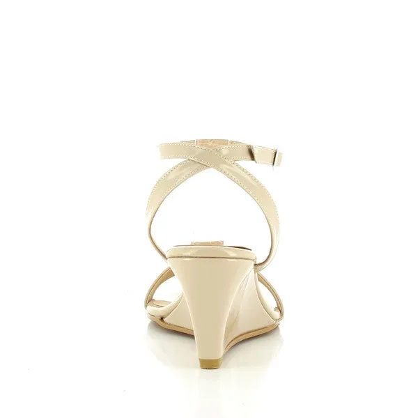 Misano Yates Nude Wedge