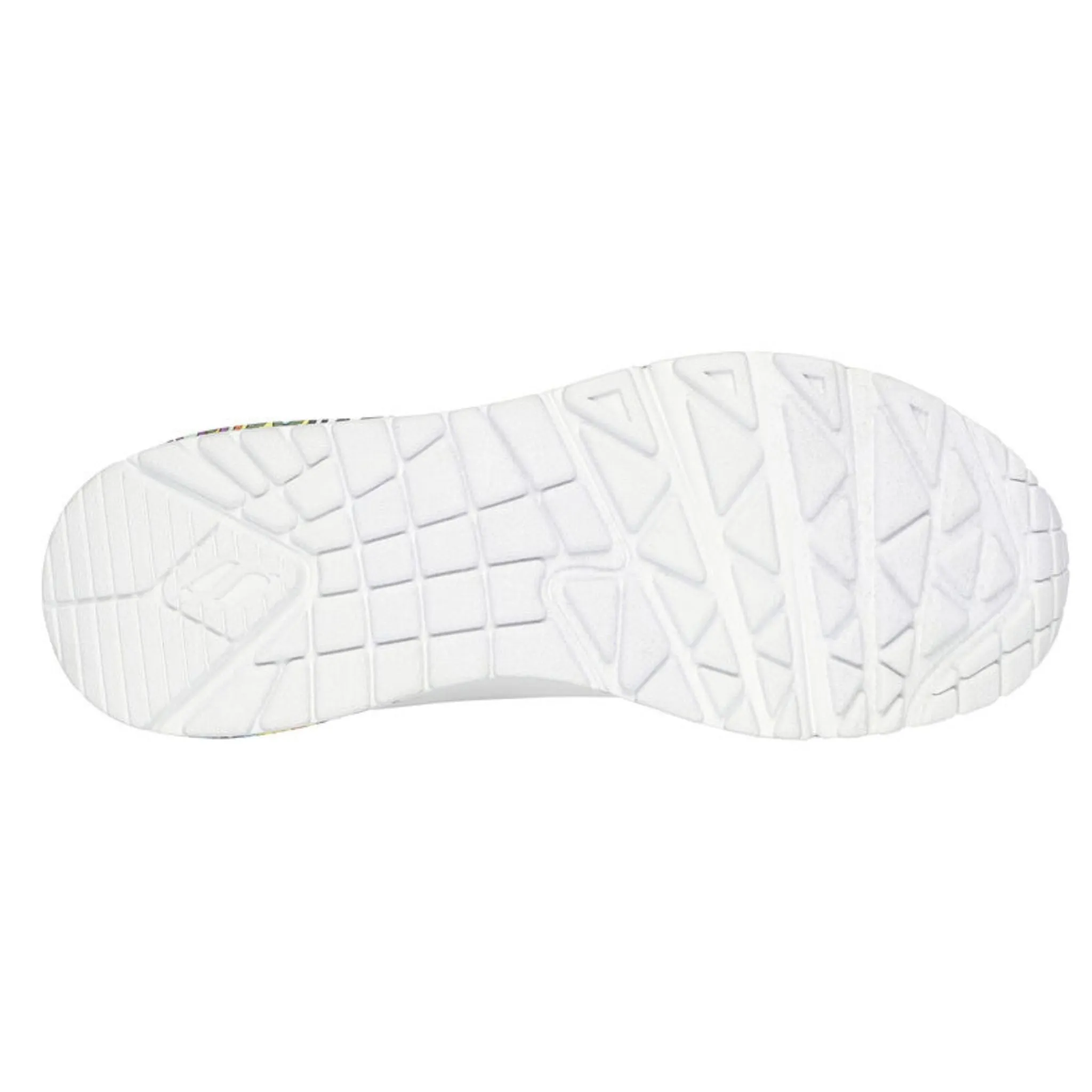 Skechers Women's 177959 Jen Stark Mini Drip White Multi Casual Shoes