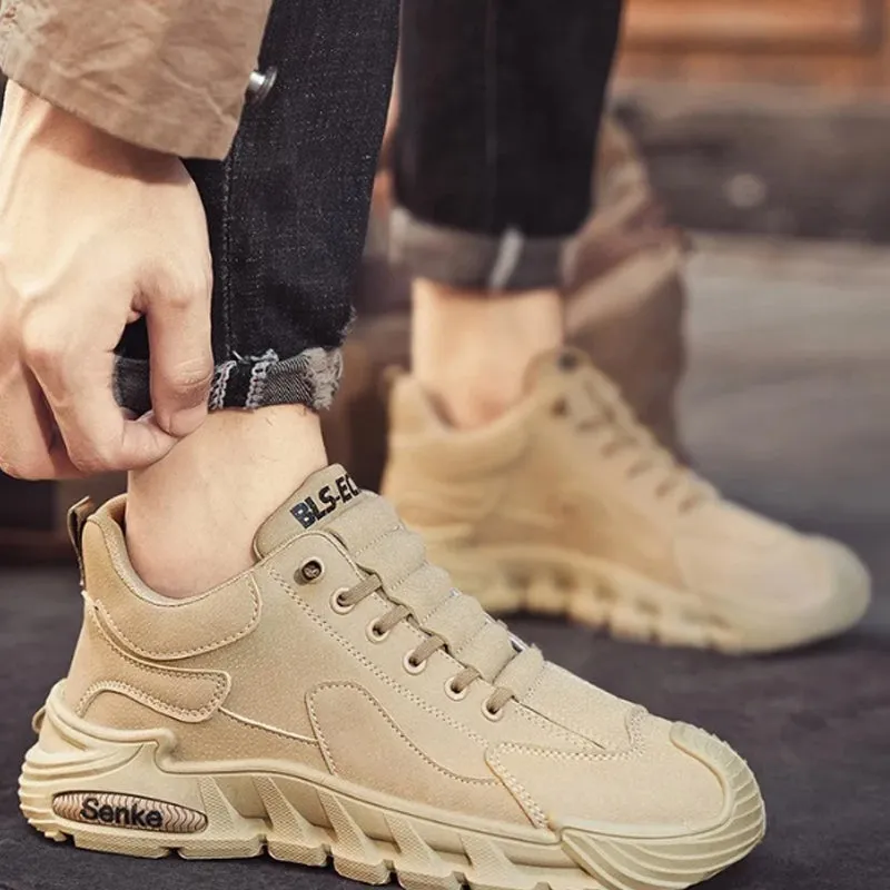 Spring SpecialsMen's Thick Sole Non-Slip Casual Walking Shoes