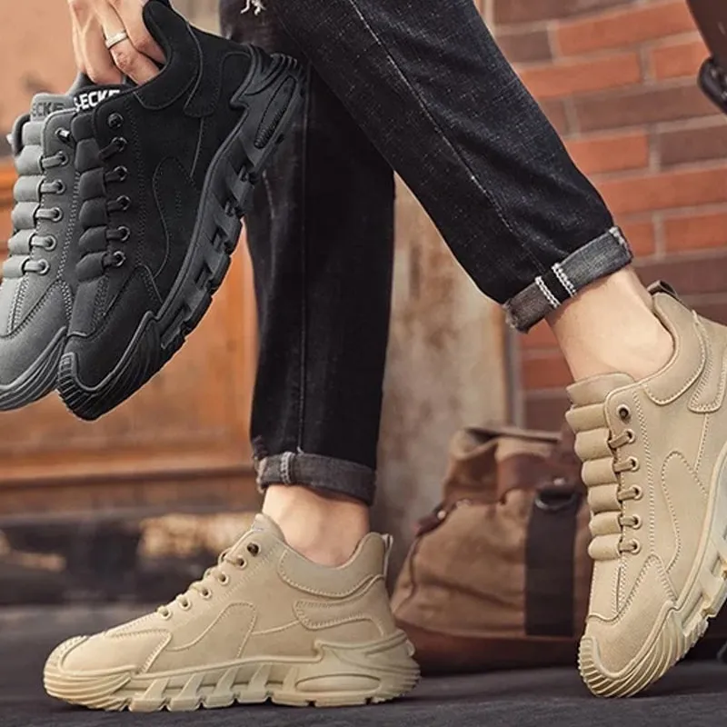Spring SpecialsMen's Thick Sole Non-Slip Casual Walking Shoes