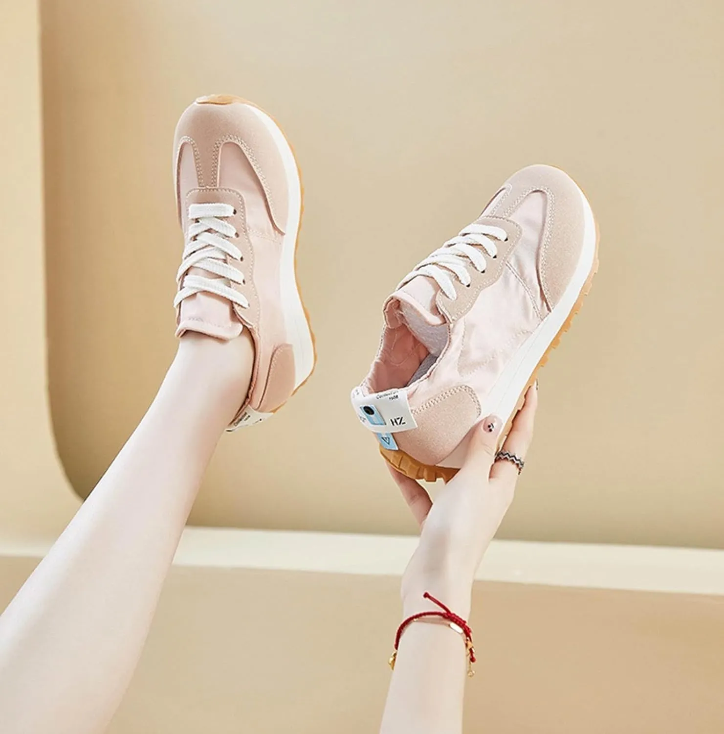 Tennis Shoes Womens Walking Casual Fashion Lace Up Sport Sneakers Comfortable Lightweight Workout Running Shoes