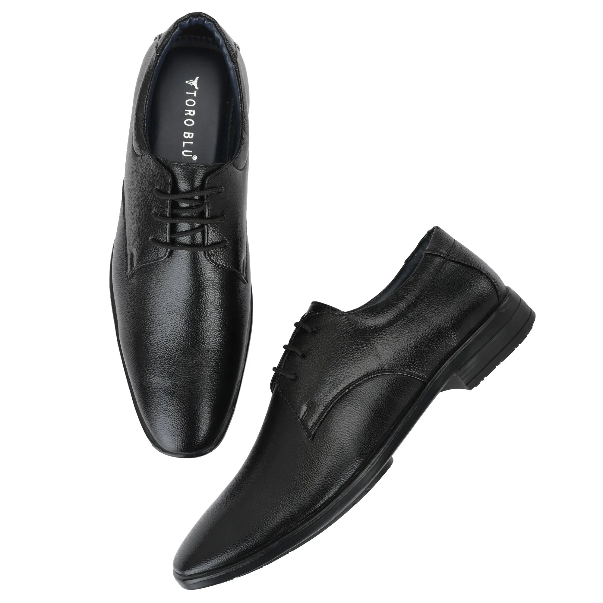 Toro Blu Leather Formal Shoes