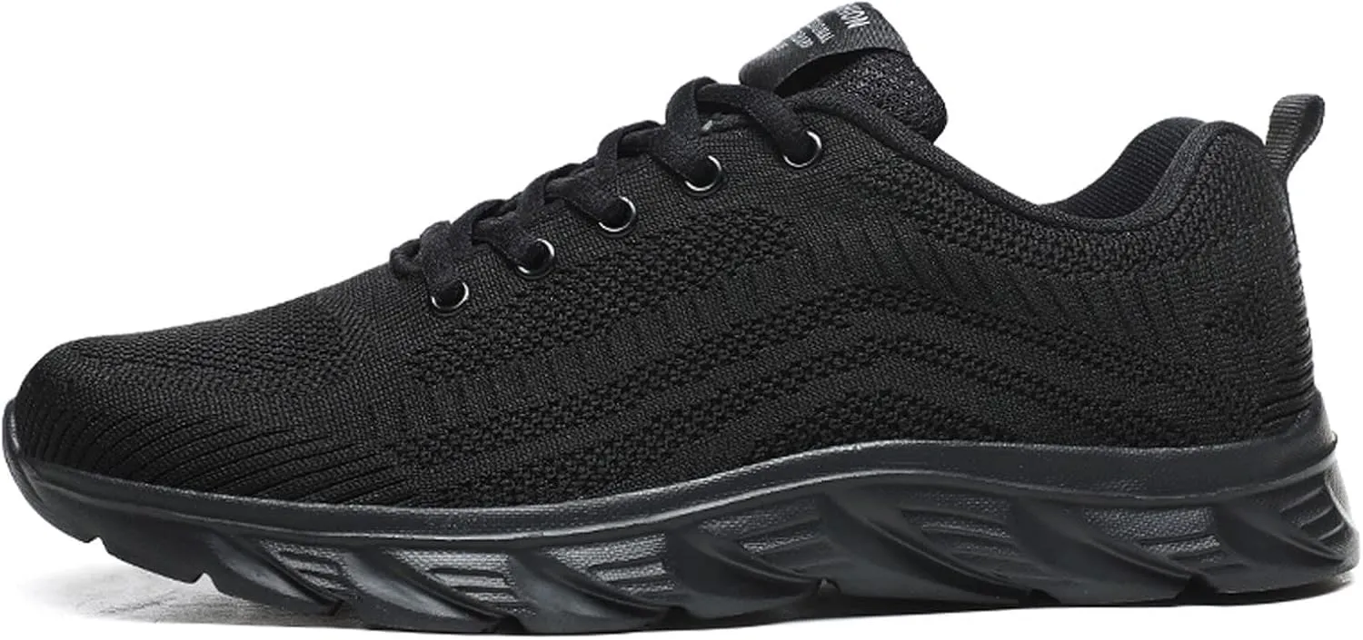 Women's Minimalist Walking Shoes Wide Toe Lace Up Mens Tennis Shoes Sports Woman Shoes Casual Fashion Sneakers 2025 Black Tennis Shoe Trainers Shoe