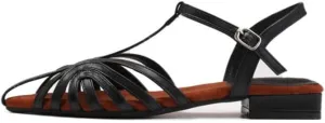 Women's Slingback Flat Sandal Woven Low Heel Roman Sandals with Adjustable Ankle Strap Summer Casual Travel Gladiator Flats Sandals